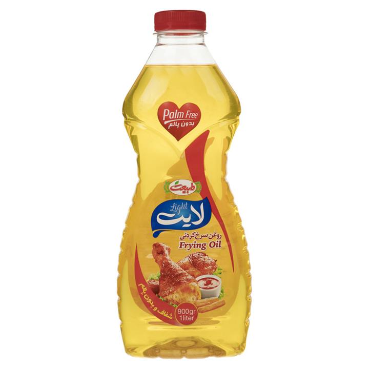 روغن سرخ کردنی لایت طبیعت - 900 گرم Tabiat Light Sunflower Frying Oil - 900 gr